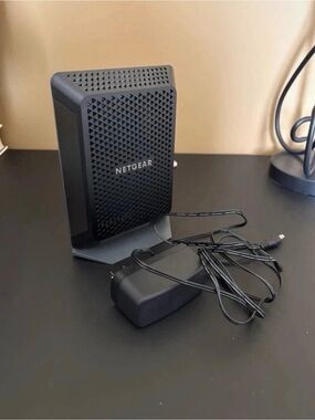 Xfinity Router Modem Black netgear | Networking | Netgear Black And Purple Cm70 Cable Modem Box ...
